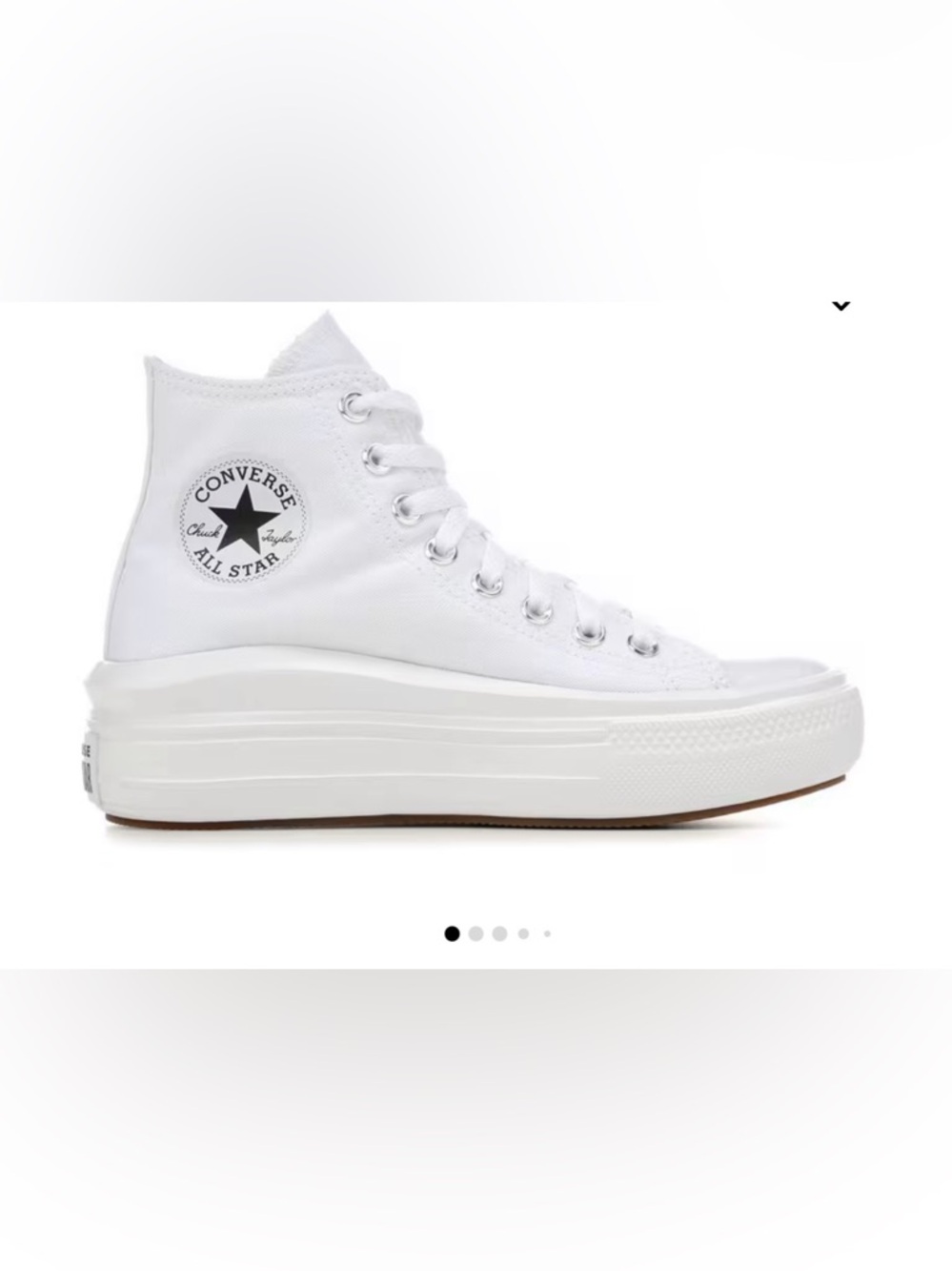 Converse Platform High Top Sneaker - White